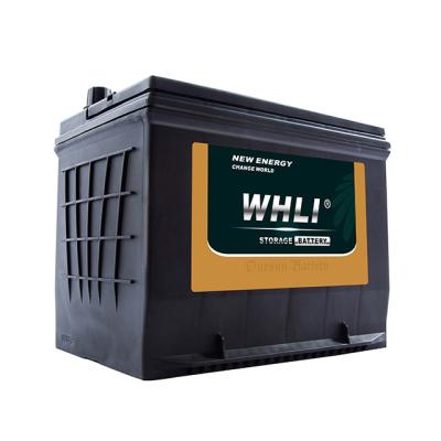 China WHLI JIS 12V 100AH Car Battery Auto Standard Lead Acid Plate With Attractive Price for sale