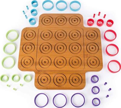 China Natural Material Strategy Based Board Game, for adults, families, and children ages 8 and up for sale