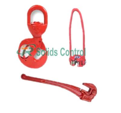 Cina 20 tonnellate 25 tonnellate 35 tonnellate di albero di aspirazione del gancio di forma rotonda 25.4mm di linea OD del cavo in vendita