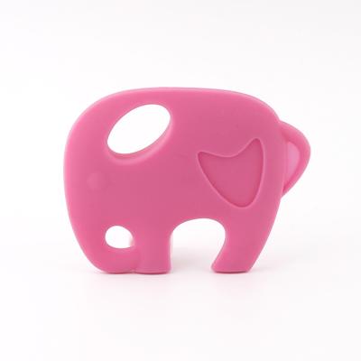China Baby Toy BPA Free Chew Soft Chew Toy Teether Silicone Elephant Teether for sale