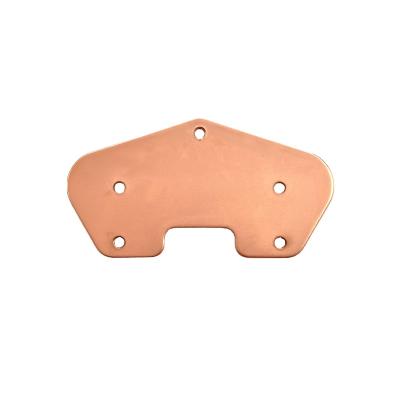 China TL Guitar Pickup Copper plated TL bridge guitar pickup baseplate with for Electric guitar pickup parts for sale
