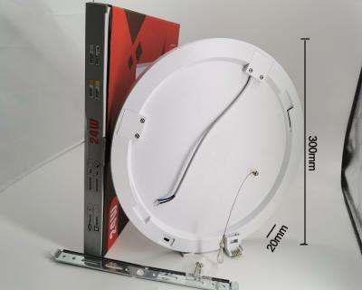 China Surface Mounted Three Color Changeable Panel Light Recessed Mounted Indoor Led Panel Light for sale