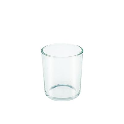 China Wholesale Clear Crystal Decorative Tea Candle Holders Home Decoration Church Glass Light for sale