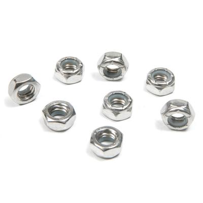 China UNC Acero inoxidable de hilo fino hexadecimal de nylon de inserción de bloqueo de tuercas de control y otros acabados en venta