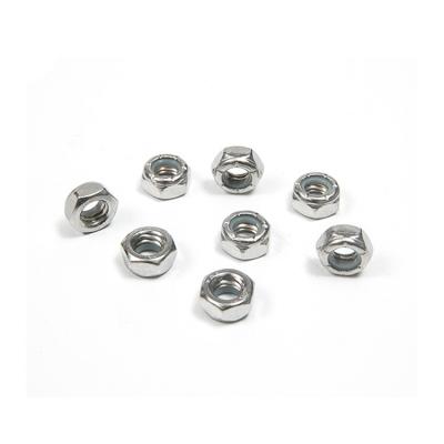 China 100% de acero inoxidable inspeccionado Hex Metal autobloqueo de la nuez para las necesidades de la industria automotriz en venta