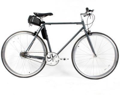 China Carbon Steel 700C 250W Lightweight Road Electric Bike Fixed Speed Bike Road Bike with 36V 7Ah Samsung lithium battery for sale