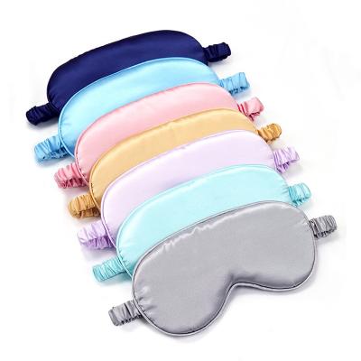 China Wholesale Custom Anti-puffiness best satin sleep high quality silk eye mask for sale