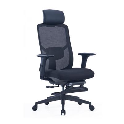 China Kantoor tafel en stoel zwart mesh comfortabele luxe kantoor stoel Te koop