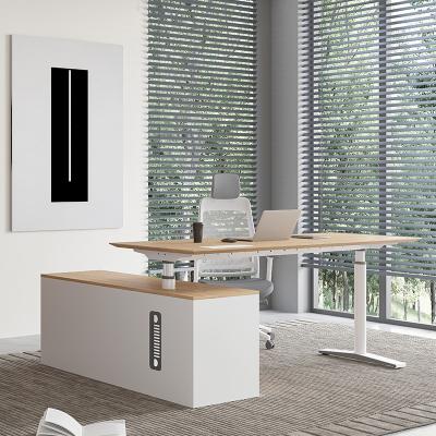 China Modern Electric Height Adjustable Desk Ergonomic Executive Standing Desk for sale