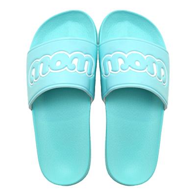 China Fashion Trend OEM Shape Custom Logo Slippers Slides Bathroom Slippers Summer Beach Anti Slip Slip Resistant Slides for sale