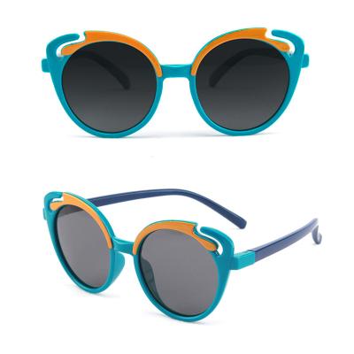 China New Fashion Cat Eye Sun Glasses Lovely Children's Baby UV400 Shining Eyewear Fashion Sunglasses Children Girls Sun Glasses for sale