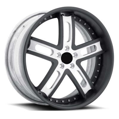 China ALLOY 18inch -20inch monoblock forged alloy wheels qualified with JWL/VIA certificate T6061 material for sale