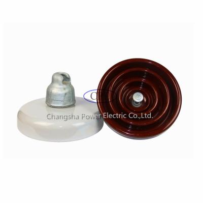 China Ansi de alta tensão U80bl do isolador de suspensão da porcelana do alto densidade à venda