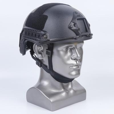 China Goedkwaliteit Buckle Beschermende Buitenveiligheid Kevlar PE Aramid Tactische Helmen Te koop
