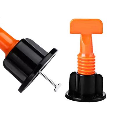 China Traditional Reusable Tile Leveling Spacers Adjustable Clamps System Benchmark Level Wedges for sale