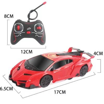 China RC Model Wall Climbing Rc Cars Dual Mode Stunt Rechargeable High Speed With LED Remote Control Car Toys for sale
