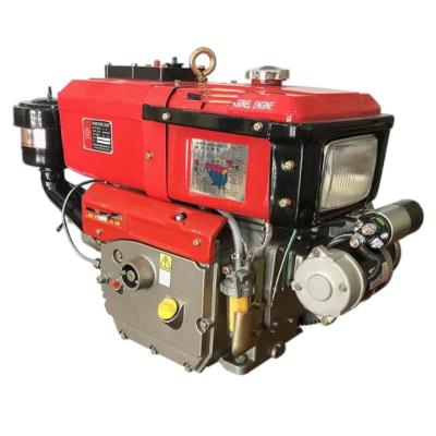 China R195 ZS195 Electric Start Diesel Engine – Water-Cooled, Horizontal, Compact Power for Small Tractors for sale