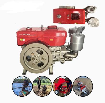 China ZS1125 25HP/18.38kw 4 Stroke Single Cylinder Electric Start Water Cooled Diesel Engine for sale