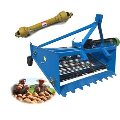 China Recolhedora de batatas, amendoins, cenouras e cebolas montada em tractor da série 4U - Acionada por PTO para 12-60HP, peneira vibratória e profundidade ajustável, escavadora multi-culturas eficiente à venda