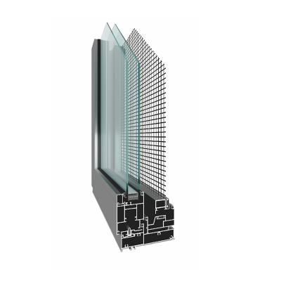 China High Quality Custom Aluminum Magnetic High Quality Integrated Apartment Windows Screen Home Sliding Window Sealing Screen for sale
