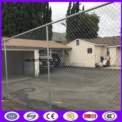 China Hot dipped galvanized Privacy Diamond wire mesh fencing as wall enclosing house with high security en venta