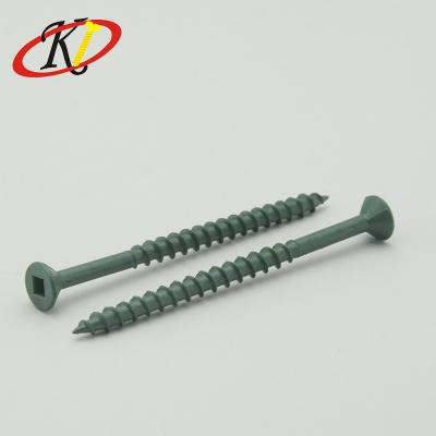 China Good Capacity Anti-Corrosion Chinese Manufacturer Square Oukailuo C1022 Flat Head Deck Screws For Treated Lumber for sale