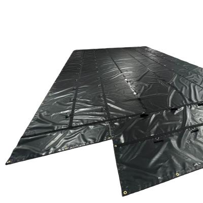Chine Couverture de camion en PVC de 18 oz en PVC en vinyle plat à vendre