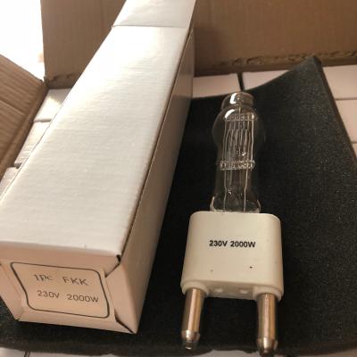 China Photographic Garden TV Audio Boat Event Theater Lighting Stage Lamps FKK 230V2000W G38 Halogen Sound Lamps for sale