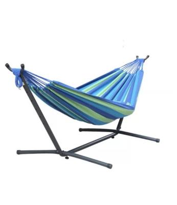 China Outdoor Double Hammock With Stand Stainless Steel Stylish with Attractive for sale