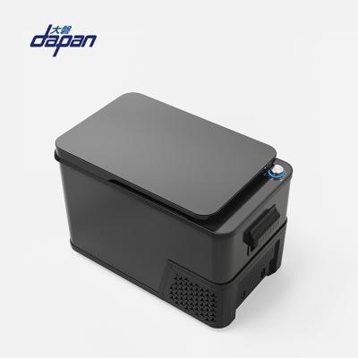 China COMPRESSOR 30L color custom logo size car refrigerator 12 volt mini car freezer camper fridge for sale