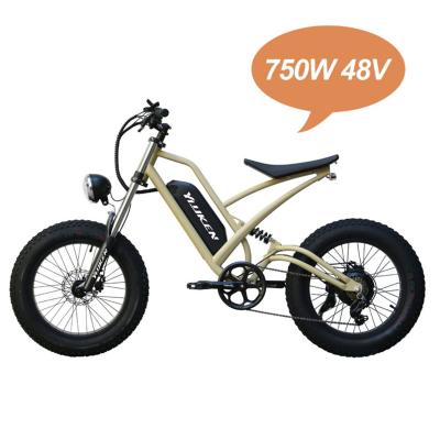China Wholesale 21 20 UM Inch YOUKEN Mountain Bikes Unisex Speed E-Bike Mountain 20*4.0 MTB Electric Bicycle for sale