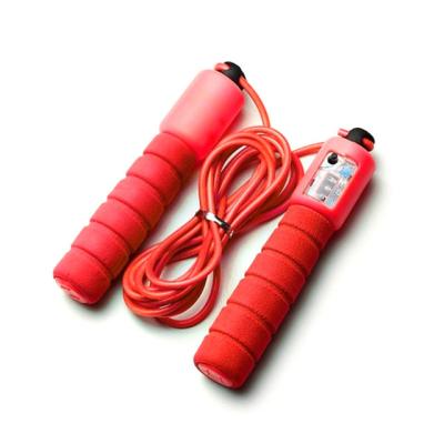 China High Speed Professional Soft Sponge Jump Rope Students Physical Health Non-slip Electronic Account Jumping for sale