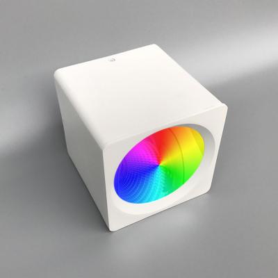 China 7W 9W 12W 16W CCT RGB redondo apagable con retroiluminación Wifi Smart LED Spotlights en venta