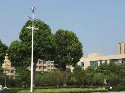 中国 中庭の照明風の太陽ハイブリッド システム、7.2m ランプのポーランド人/60W LED ランプ 販売のため