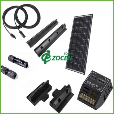 中国 12V 電池を満たすための高性能 100W 18V のモノラル水晶太陽電池パネル 販売のため