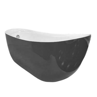 China 2020 Hot Cheap Acrylic Free Size Soaking Tub Customized Color Freestanding Bathtub With Drainer for sale