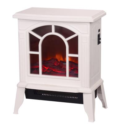 China Hotel Portable Mini Free Standing Electric Fireplace Heater for sale