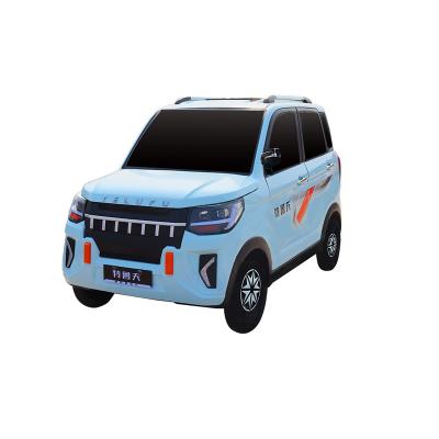 China Various Styles Leather Micro Car Electric 4 Wheel Passenger Electric Tour Car for sale
