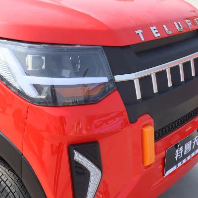 China Leather elektrik leather araba kucuk electric four wheeler Quadricycle electric with lithium Battery-C5 for sale