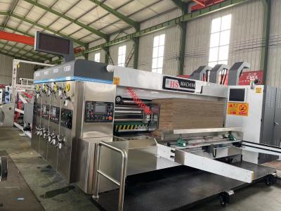 Cina Stampa Flexo Slotter Die Cutter Machine con impianto di imballaggio in vendita