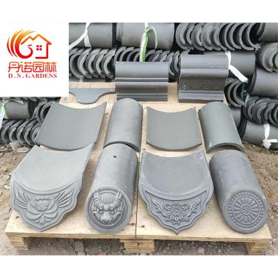China Custom Grey Clay Roofing Solutions Chinesische Fliesen, perfekt für Ihr Zuhause hergestellt zu verkaufen