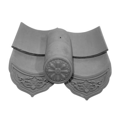 China Classical Tile for Chinese Architecture Building Old Clay Roof Tiles Eaves Tile for sale