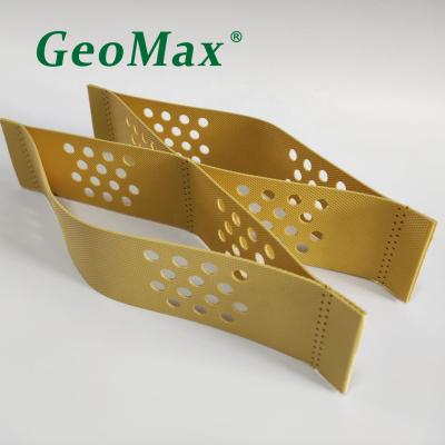Chine Géocelle jaune HDPE 150 mm Hauteur 356 mm Espace de soudage pour les parkings Autoroutes à vendre