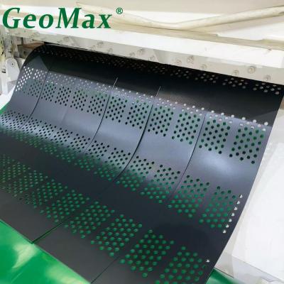 Chine ASTM HDPE géocelle 250 mm hauteur 445 mm espace de soudage pour les voies ferrées de jet à vendre