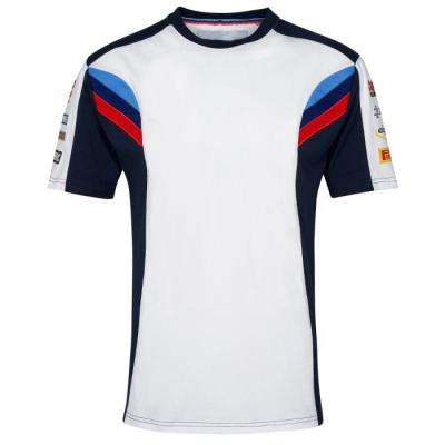 China Breathable OEM Motorrad Motorcycle Racing T-Shirt For BMW Super Speed Motorbike T-shirt Motocross Riding Bicycle Cycling Short Tank Top for sale