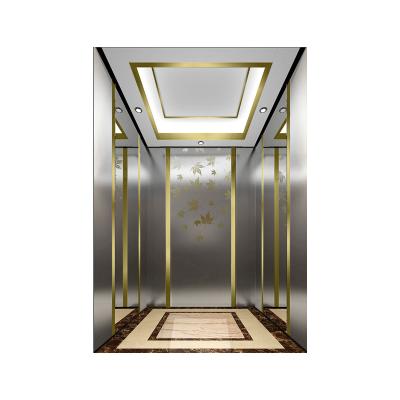 China Modern Custom High Quality Luxury Stainless Steel Office Passenger Elevator Low Noise Office Elevator for sale