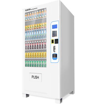 China China Supplier Subway Station Smart Automatic Food Vending Machine Milk Snack Drinks Vending Machine en venta