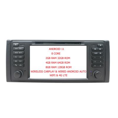 China ZYCGOTEC 8 Core GPS Car Radio Multimedia Player Android 11 Auto DVD Player for BMW X5 E53 E39 with wifi carplay for sale