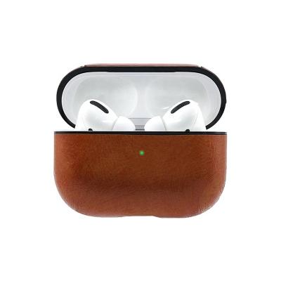 China High Quality Shockproof PU Leather Case for Shockproof Earphone Earphone Charging Case with Metal Hook for airpods 2 pro 3rd gen 3 for sale