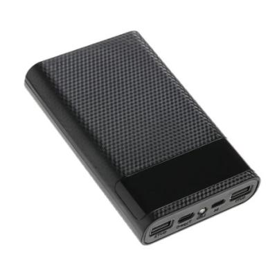 China Dual USB Charging Case Power Bank DIY Battery Holder 4pcs 18650 Storage Box 5V Type Micro C Android USB Interface For Smart Phones for sale